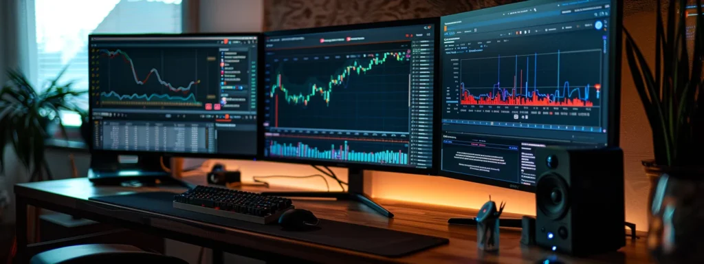 un espacio de trabajo moderno y minimalista, donde en una pantalla se muestra un gráfico de crecimiento de tráfico web mientras en segundo plano se observan plataformas digitales como quora, simbolizando la estrategia del parásito seo en acción.